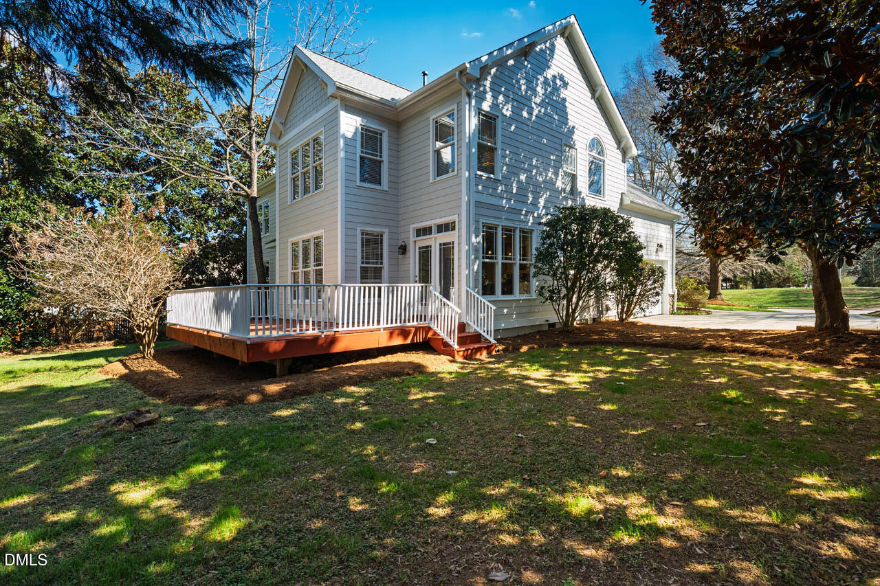 300 Long Meadows Road Chapel Hill, NC 27516 - Photo 6 of 42 a view of a house with a yard