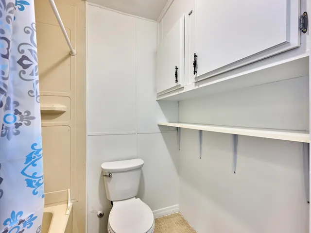 a view of a backyard with a garden