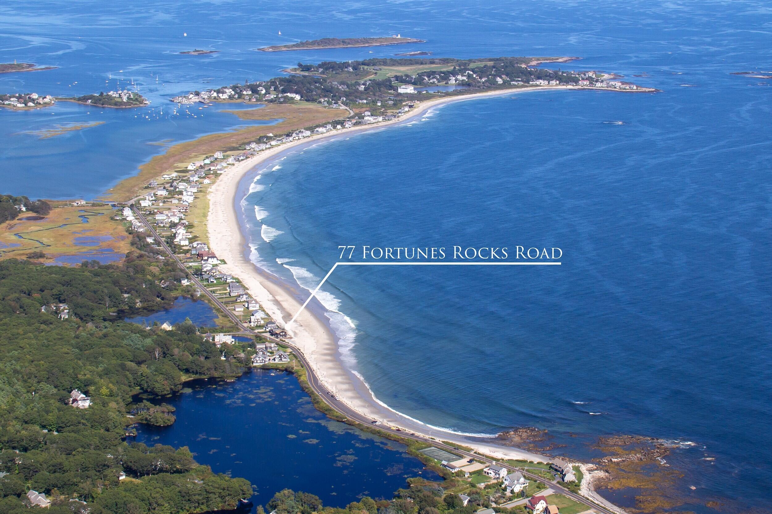 77 Fortunes Rocks Road Biddeford, ME 04005 - Photo 17 of 18 77 FRR Aerial