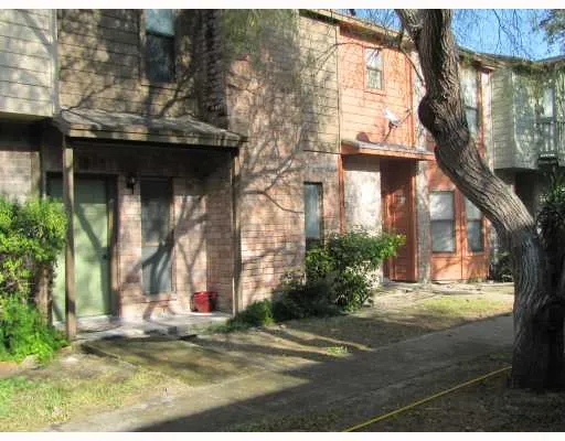 a view of a house with a patio