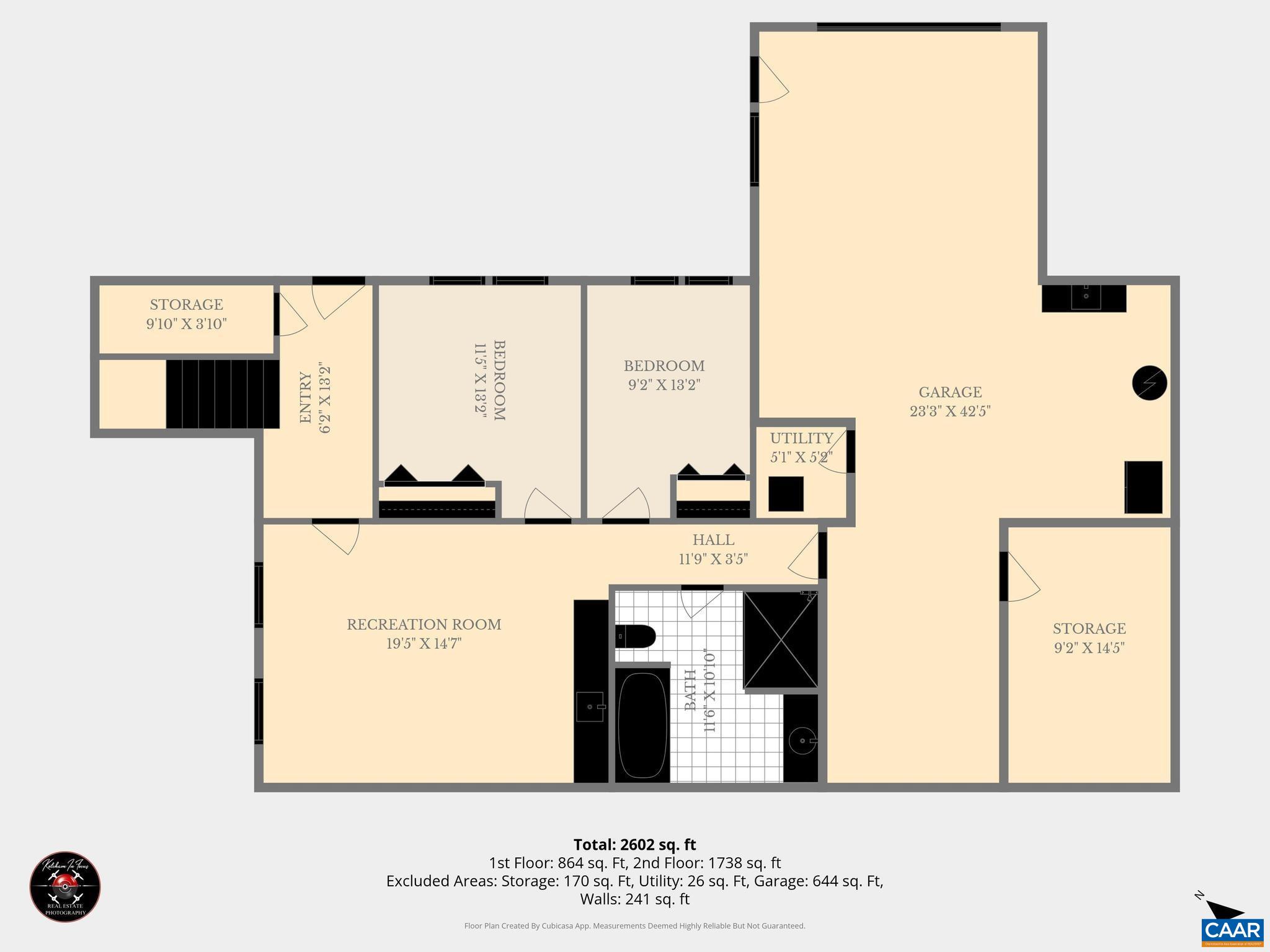 1671 Dudley Mountain Road Charlottesville, VA 22903 - Photo 54 of 60 a picture of a floor plan
