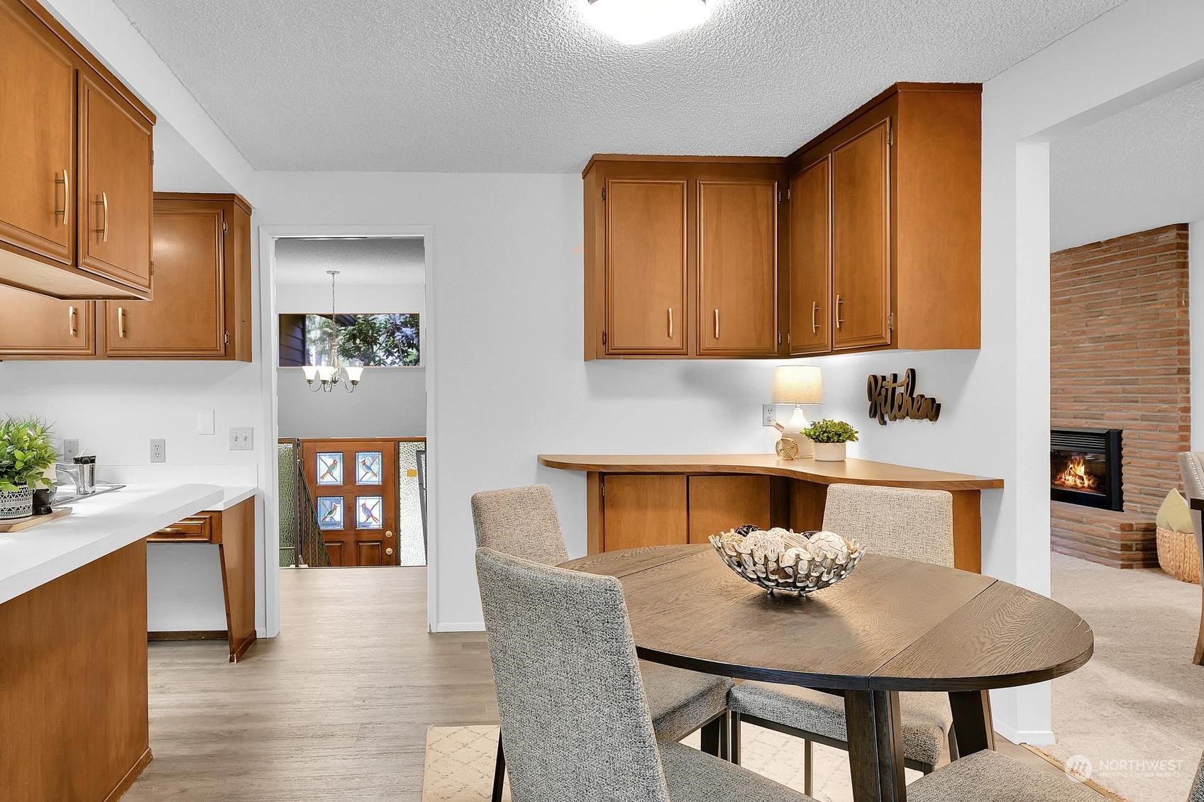 318 170th Place Southwest Bothell, WA 98012 - Photo 13 of 34 a kitchen with a table and chairs in it