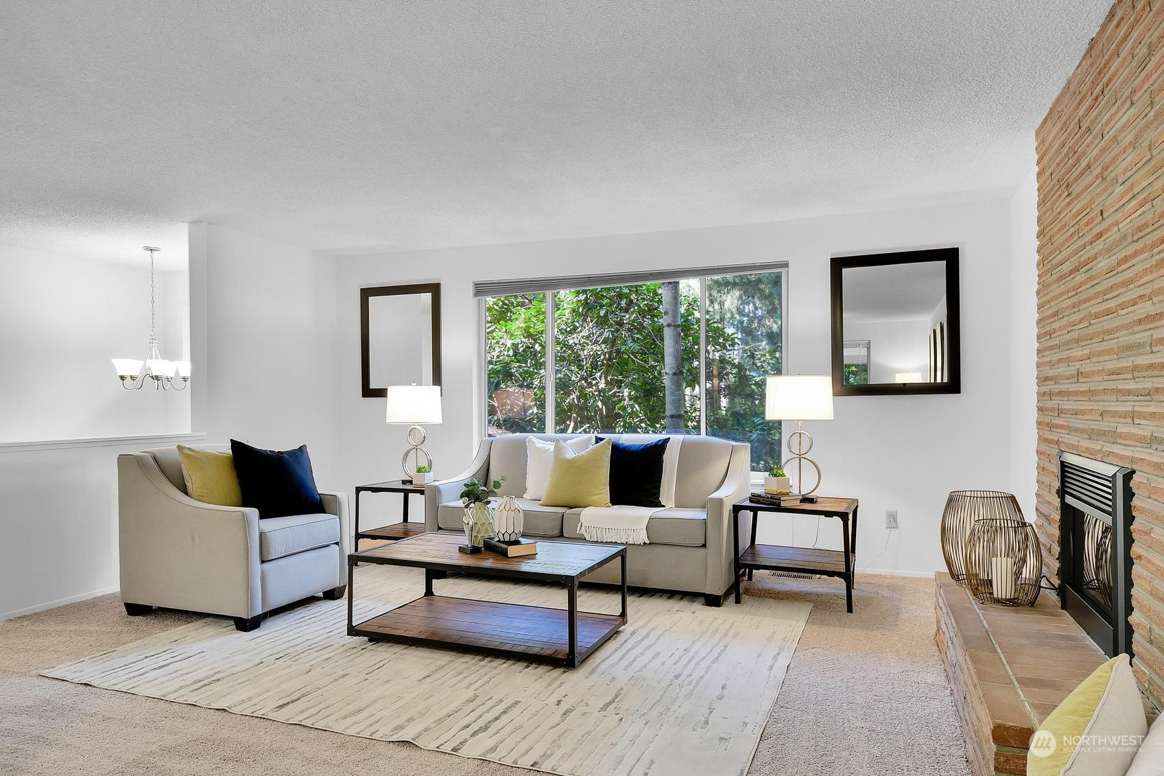 318 170th Place Southwest Bothell, WA 98012 - Photo 6 of 34 a living room with furniture and a large window