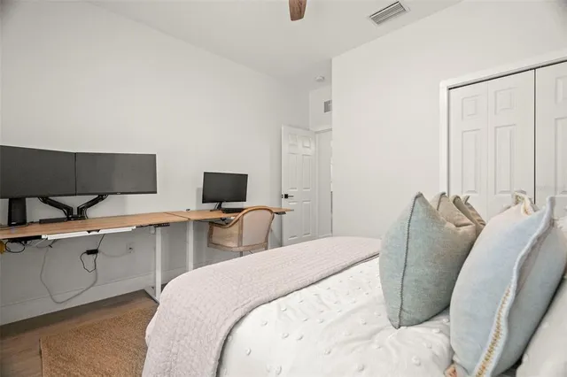 a view of front door