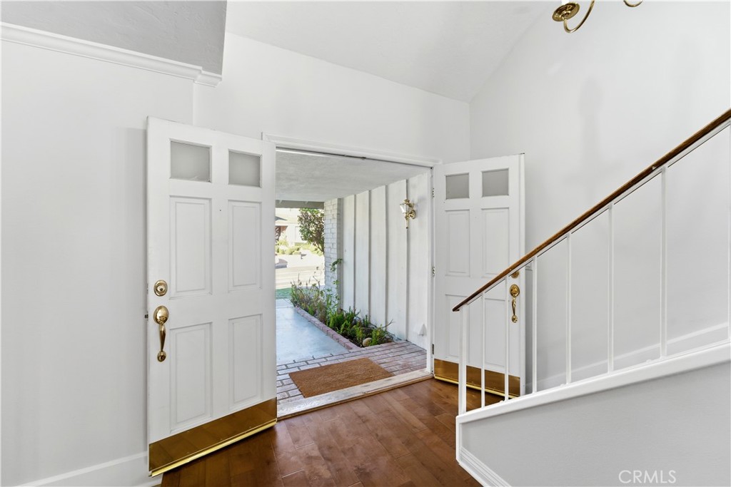 11344 Baird Avenue Porter Ranch, CA 91326 - Photo 3 of 45 a view of entryway with wooden floor