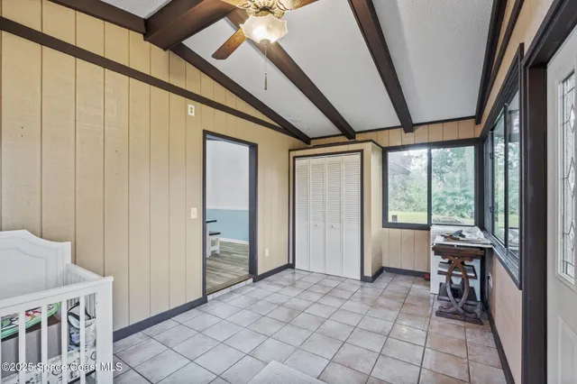 a view of room with window