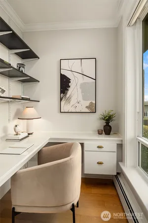 a kitchen with granite countertop a sink appliances and cabinets