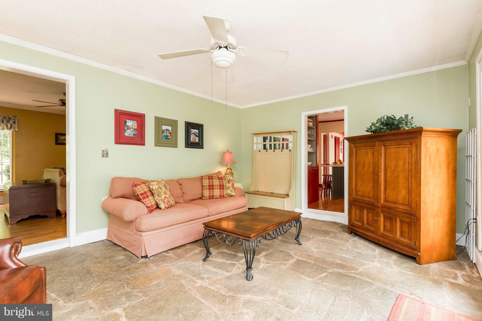 1118 Vale Road Bel Air, MD 21014 - Photo 14 of 30 Family Room/Florida Room w/Handcut Fieldstone Flrs