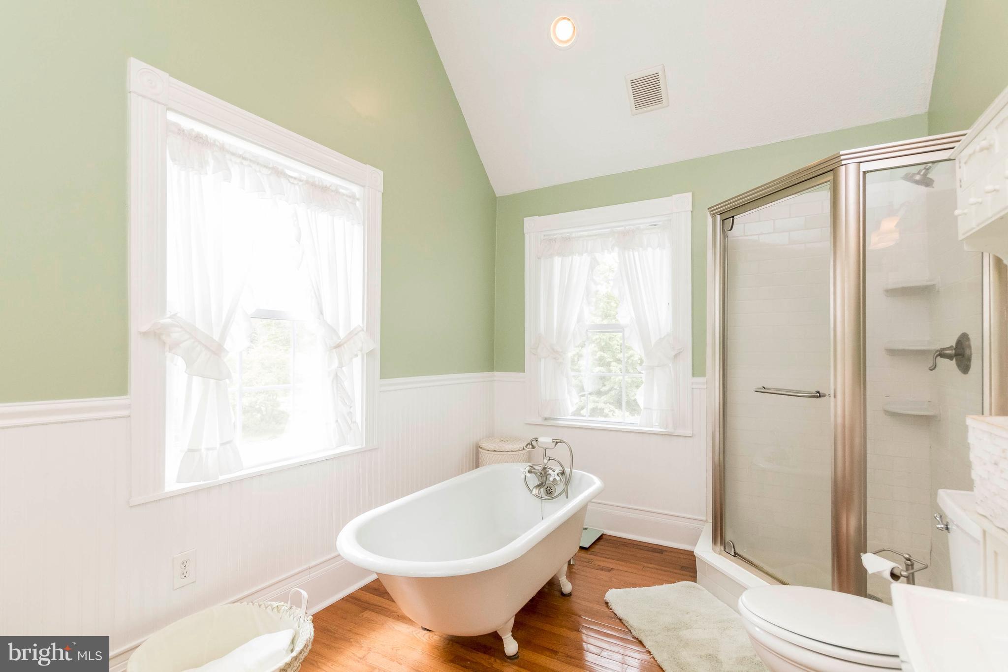 1118 Vale Road Bel Air, MD 21014 - Photo 16 of 30 Remodeled Bath w/Full Shower/Freestanding Tub