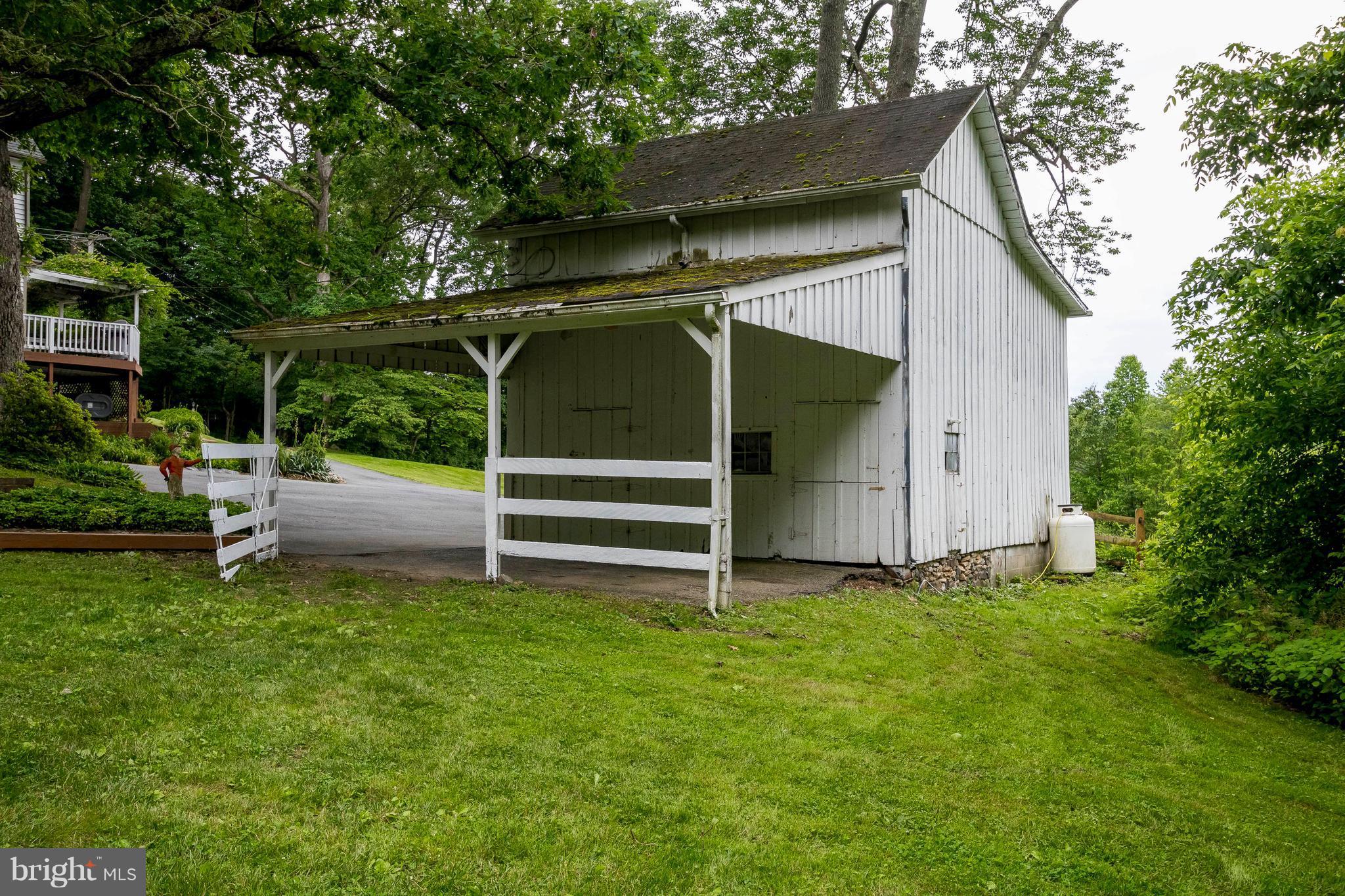 1118 Vale Road Bel Air, MD 21014 - Photo 27 of 30 Side View of Barn, Workshop, Upper Studio/Party Rm