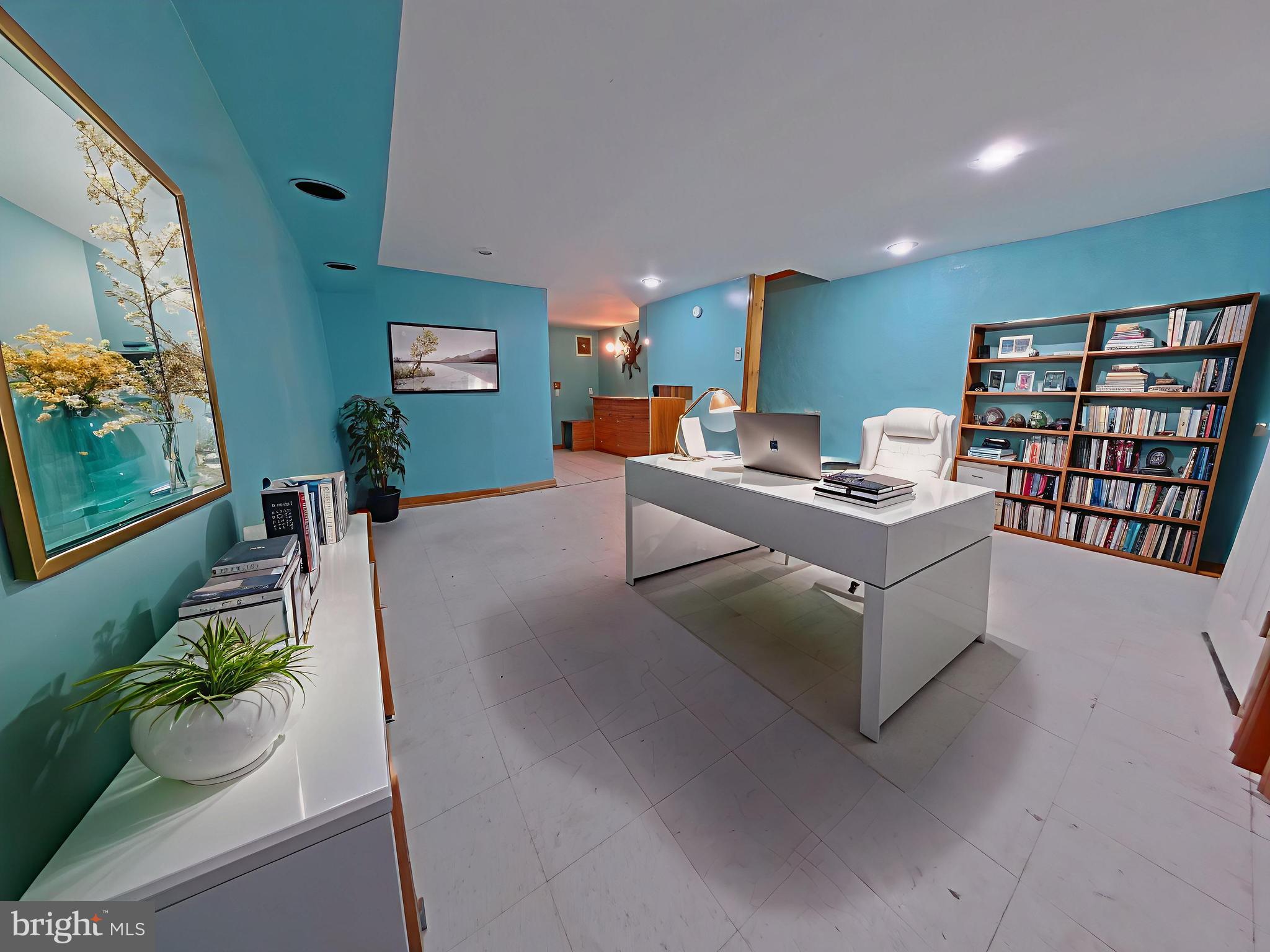 4013 Higbee Street Philadelphia, PA 19135 - Photo 6 of 39 Virtually Staged - Home Office (Basement)