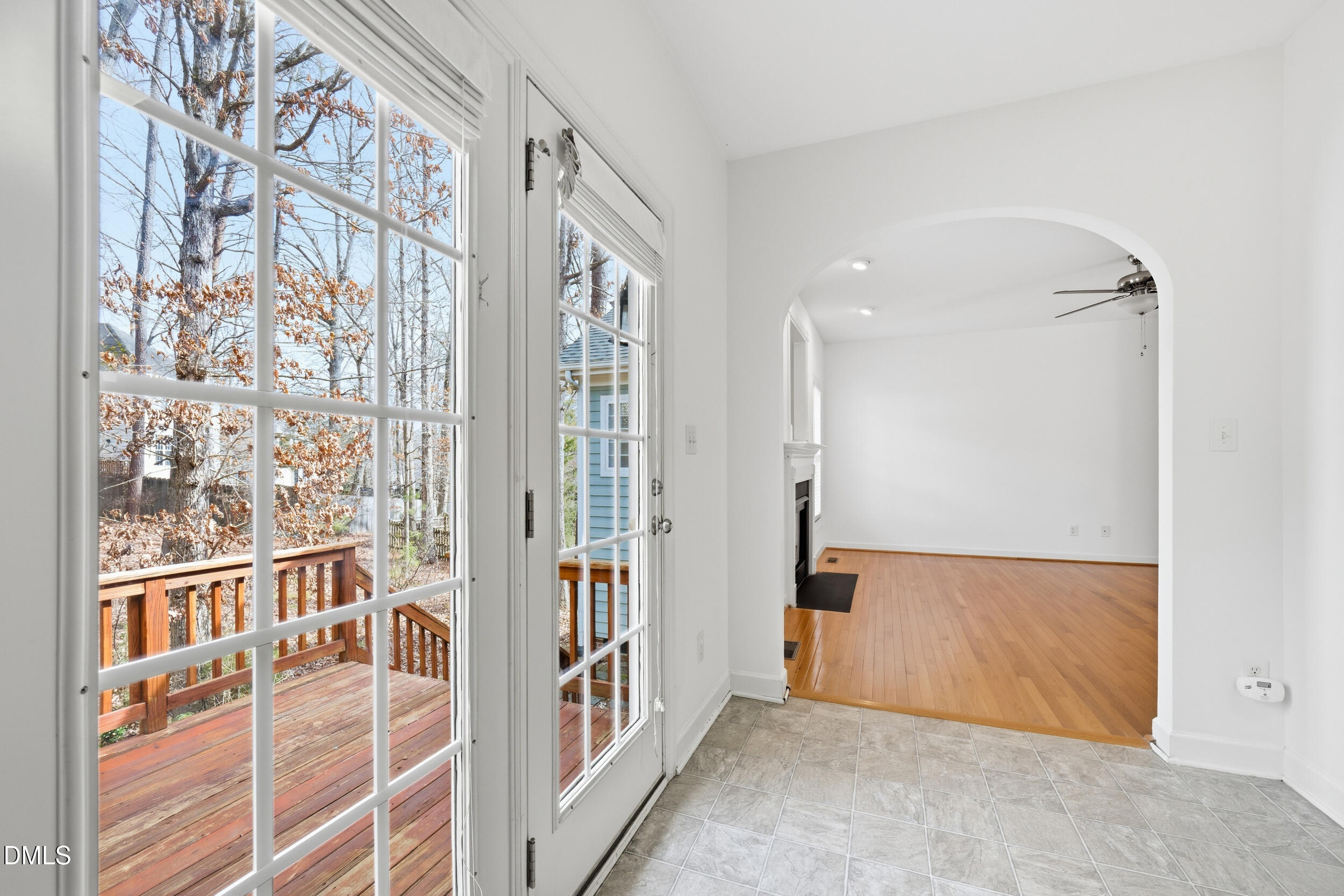 66 Bellemont Road Pittsboro, NC 27312 - Photo 17 of 33 a view of entryway with wooden floor