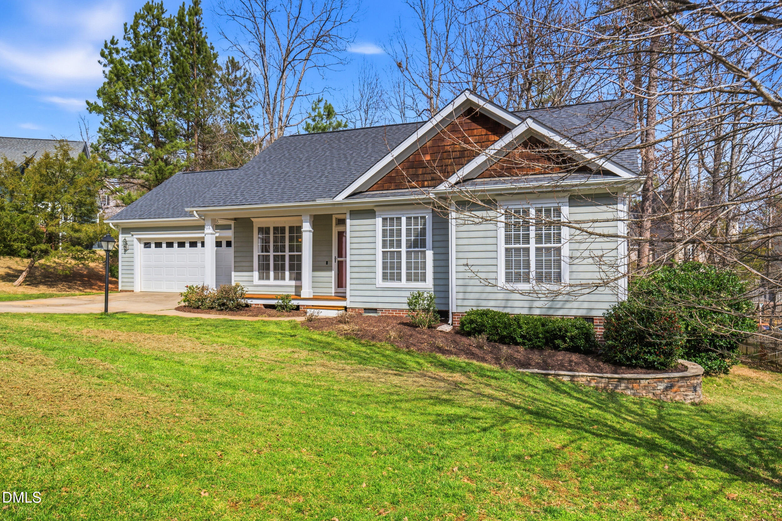 66 Bellemont Road Pittsboro, NC 27312 - Photo 24 of 33 a front view of a house with a yard