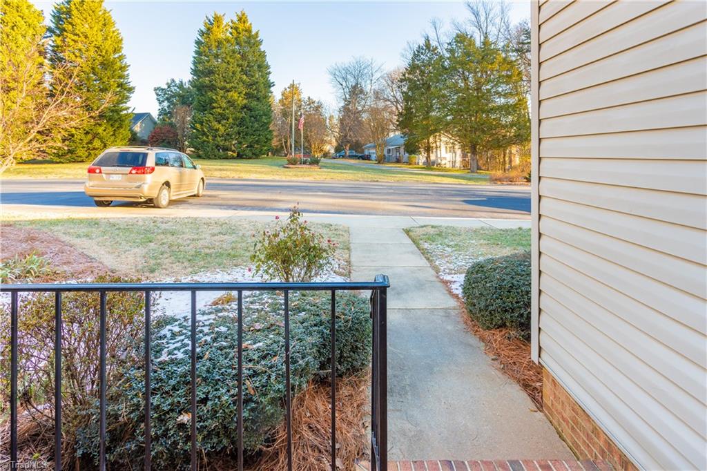 169 B Old Mill Road, Unit B High Point, NC 27265 - Photo 35 of 43 Large Deck with Lovely View