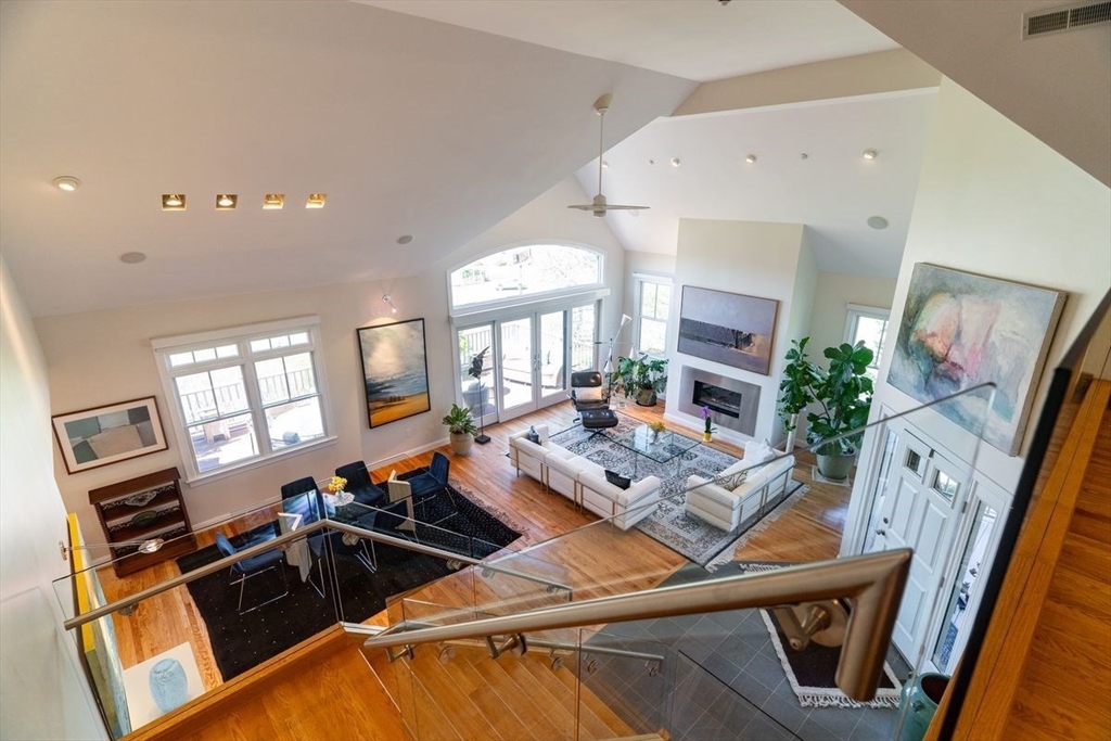 1 South Cottage Road, Unit 1 Belmont, MA 02478 - Photo 7 of 35 a view of a living room and dining room