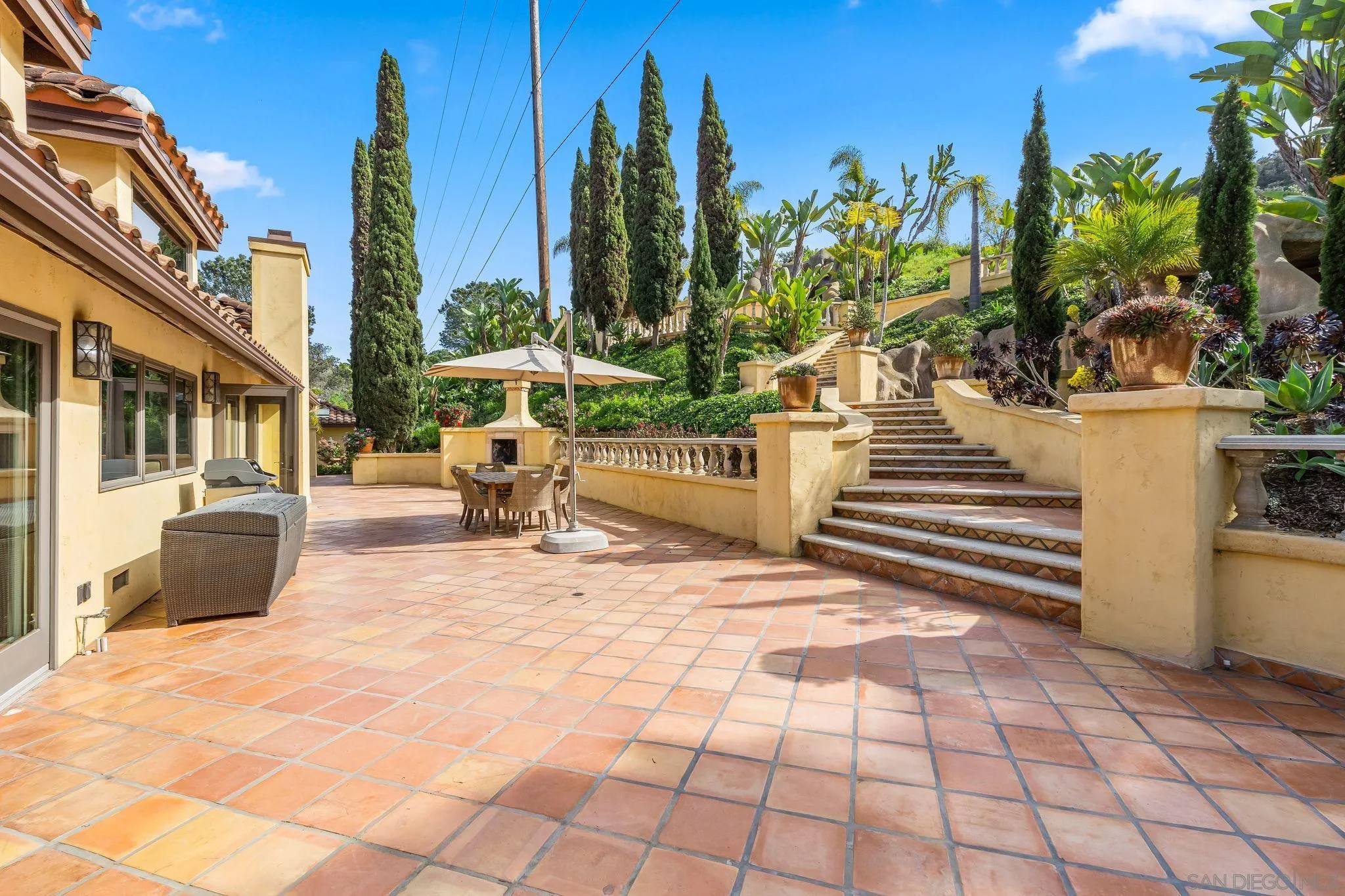 2969 Racetrack View Drive Del Mar, CA 92014 - Photo 40 of 59 a view of a yard with plants