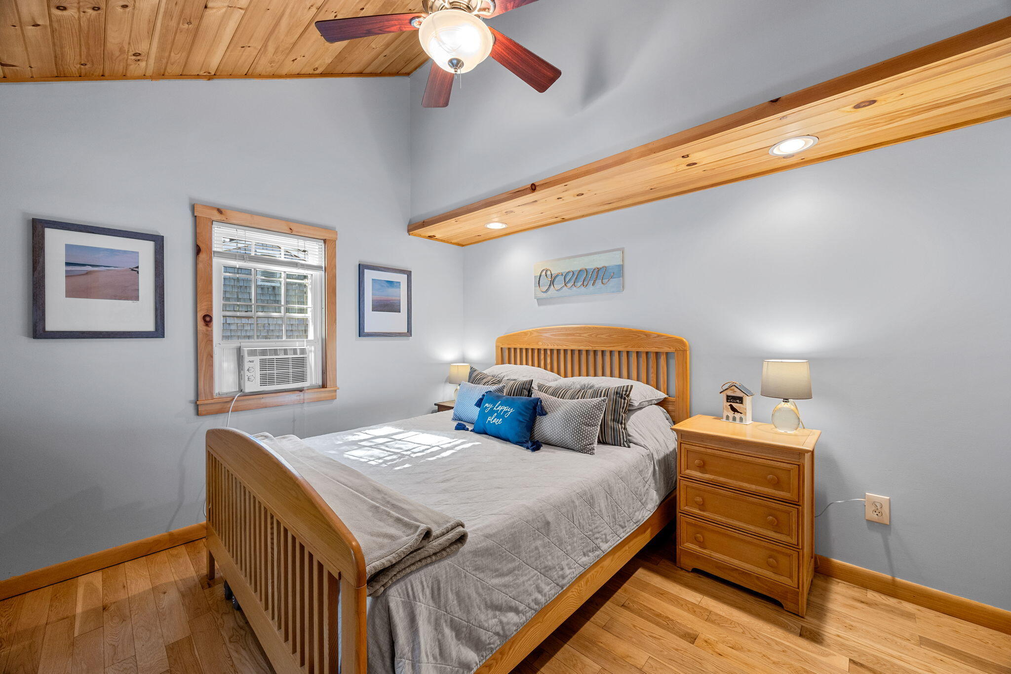 2032 State Hwy Route, Unit F/ (6) Wellfleet, MA 02667 - Photo 15 of 37 a bedroom with a bed and a dresser
