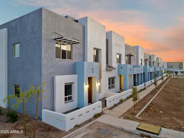 a view of a building with many windows