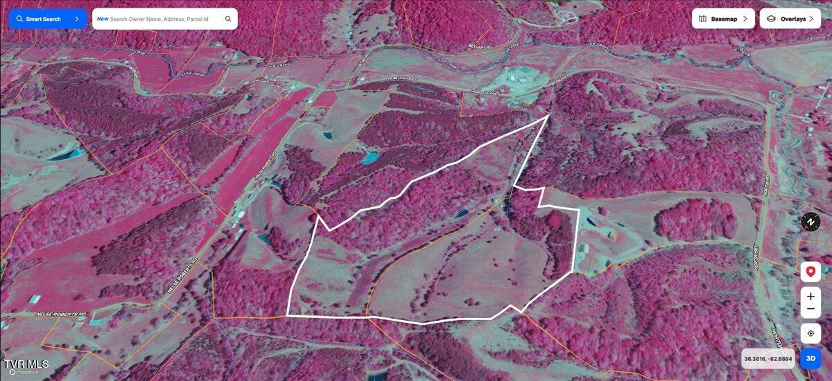 Tbd Jackson Cemetery Road Chuckey, TN 37641 - Photo 29 of 29 29-SAT Lidar Image