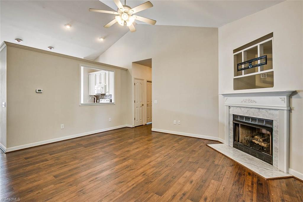 2813 Horseshoe Bend Road Randleman, NC 27317 - Photo 2 of 24 Living room, vaulted ceiling