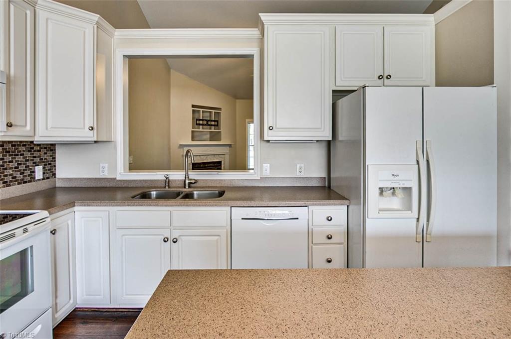 2813 Horseshoe Bend Road Randleman, NC 27317 - Photo 11 of 24 Kitchen, all appliances remain, including refrigerator