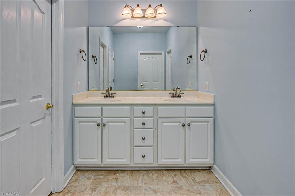 2813 Horseshoe Bend Road Randleman, NC 27317 - Photo 14 of 24 Master bathroom, double vanity