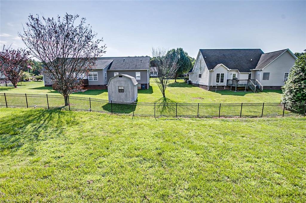 2813 Horseshoe Bend Road Randleman, NC 27317 - Photo 23 of 24 Fenced in back yard