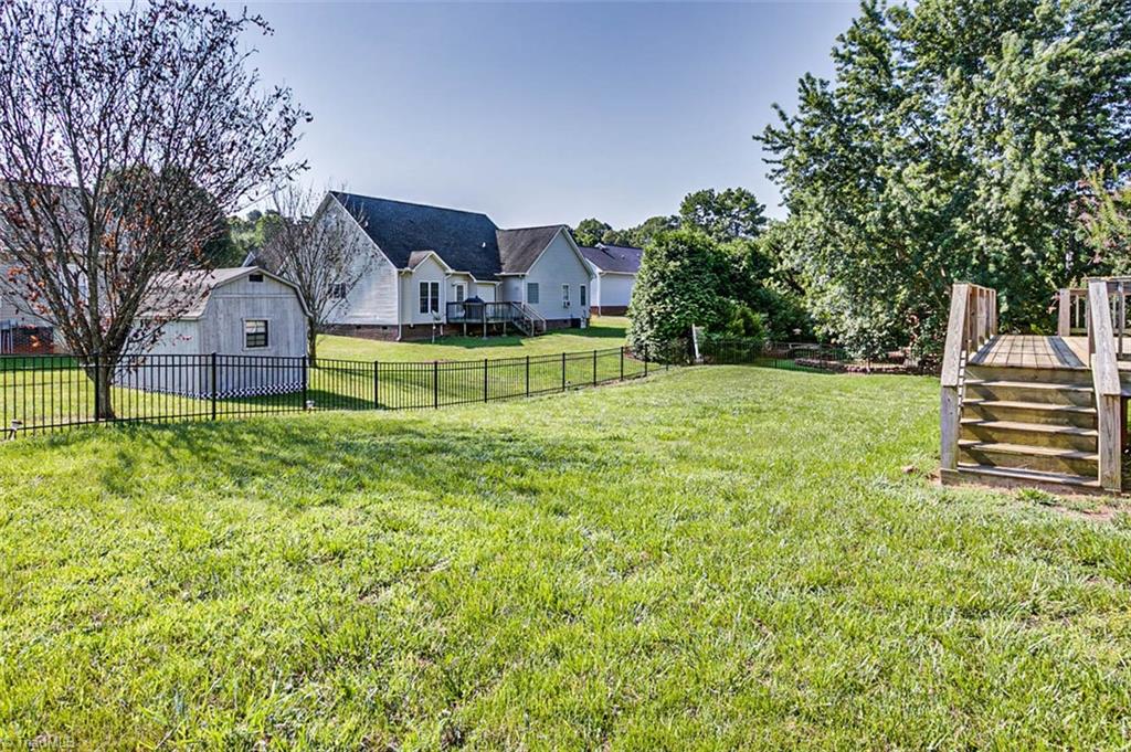 2813 Horseshoe Bend Road Randleman, NC 27317 - Photo 24 of 24 Fenced in back yard