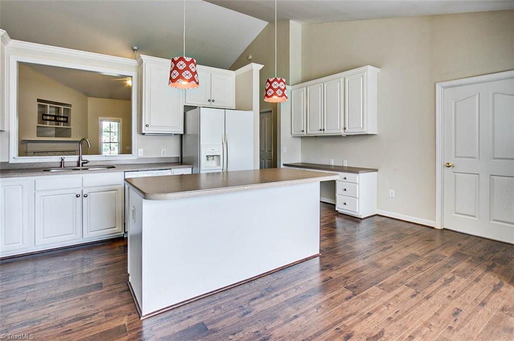 2813 Horseshoe Bend Road Randleman, NC 27317 - Photo 8 of 24 Kitchen, eat-at island w/pendant lighting