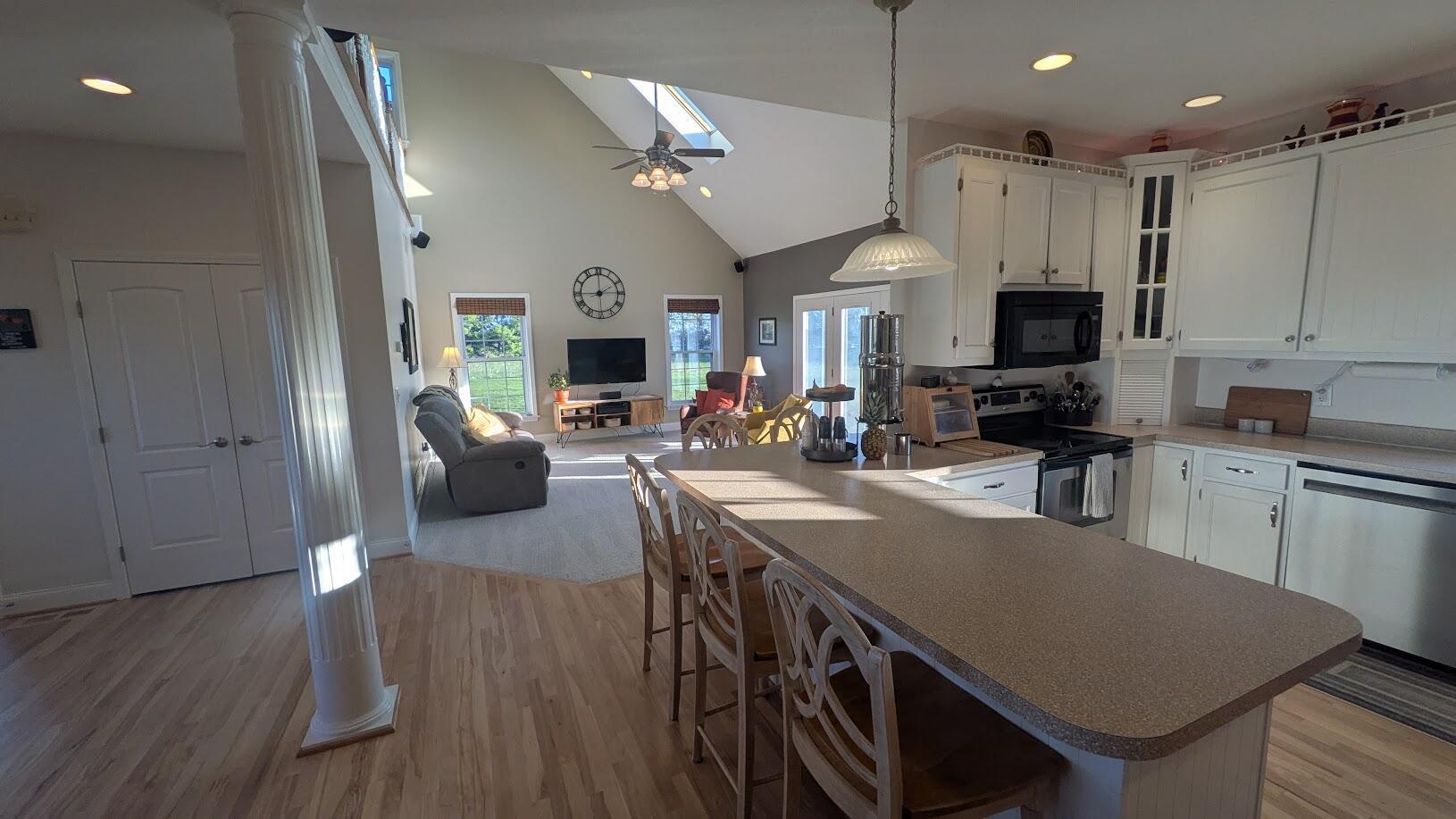 10304 Rosedale-Milford Center Road Irwin, OH 43029 - Photo 11 of 54 Kitchen & Living Room