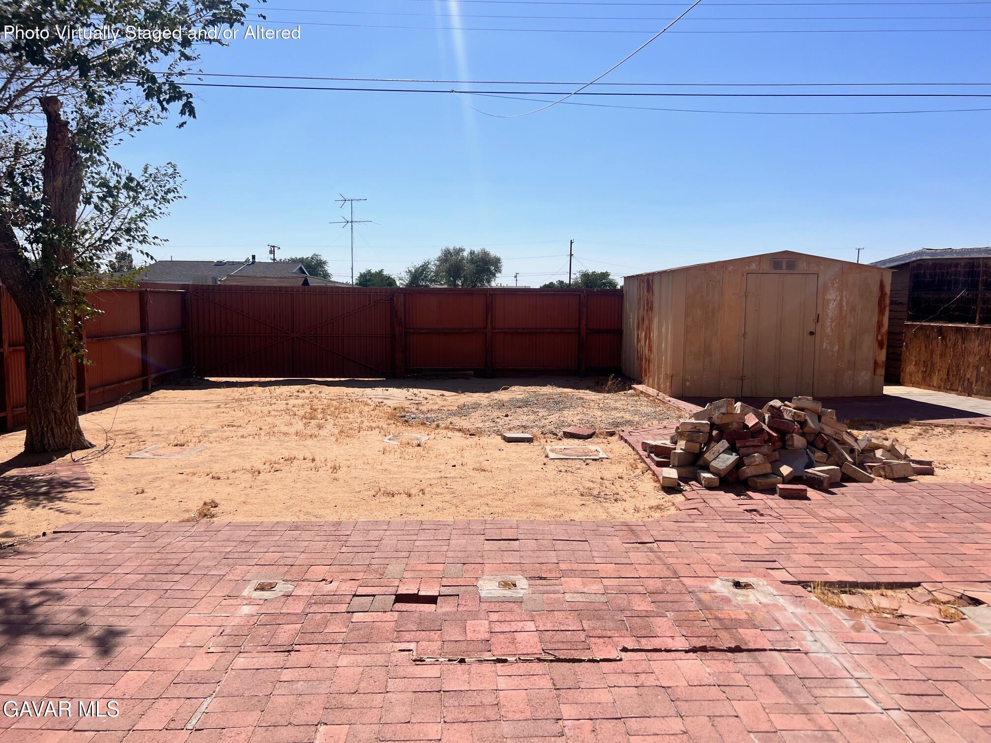 13227 Flint Street North Edwards, CA 93523 - Photo 16 of 84 a view of a yard