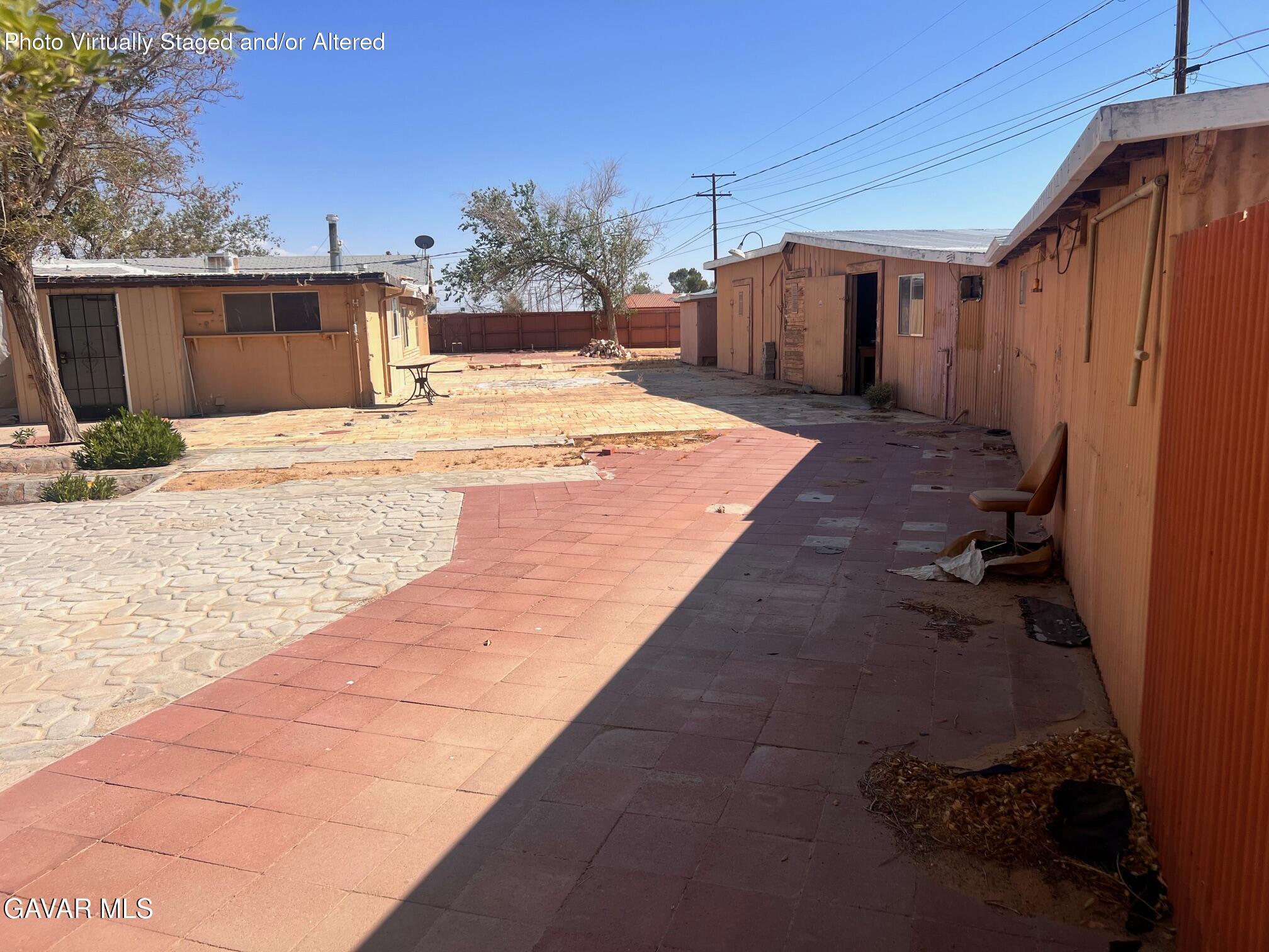 13227 Flint Street North Edwards, CA 93523 - Photo 27 of 84 a view of a backyard of the house