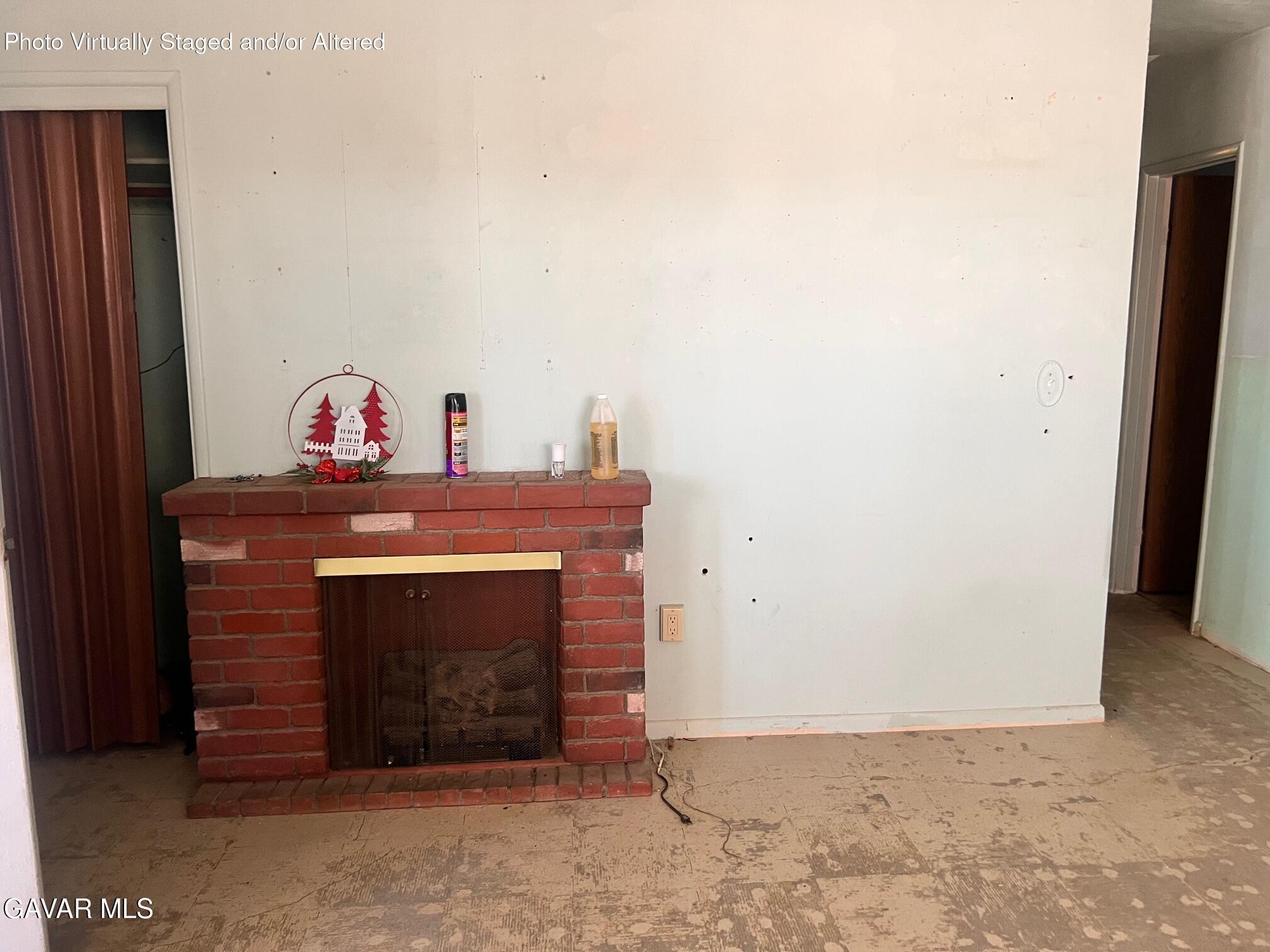 13227 Flint Street North Edwards, CA 93523 - Photo 75 of 84 a view of a fireplace in an empty room