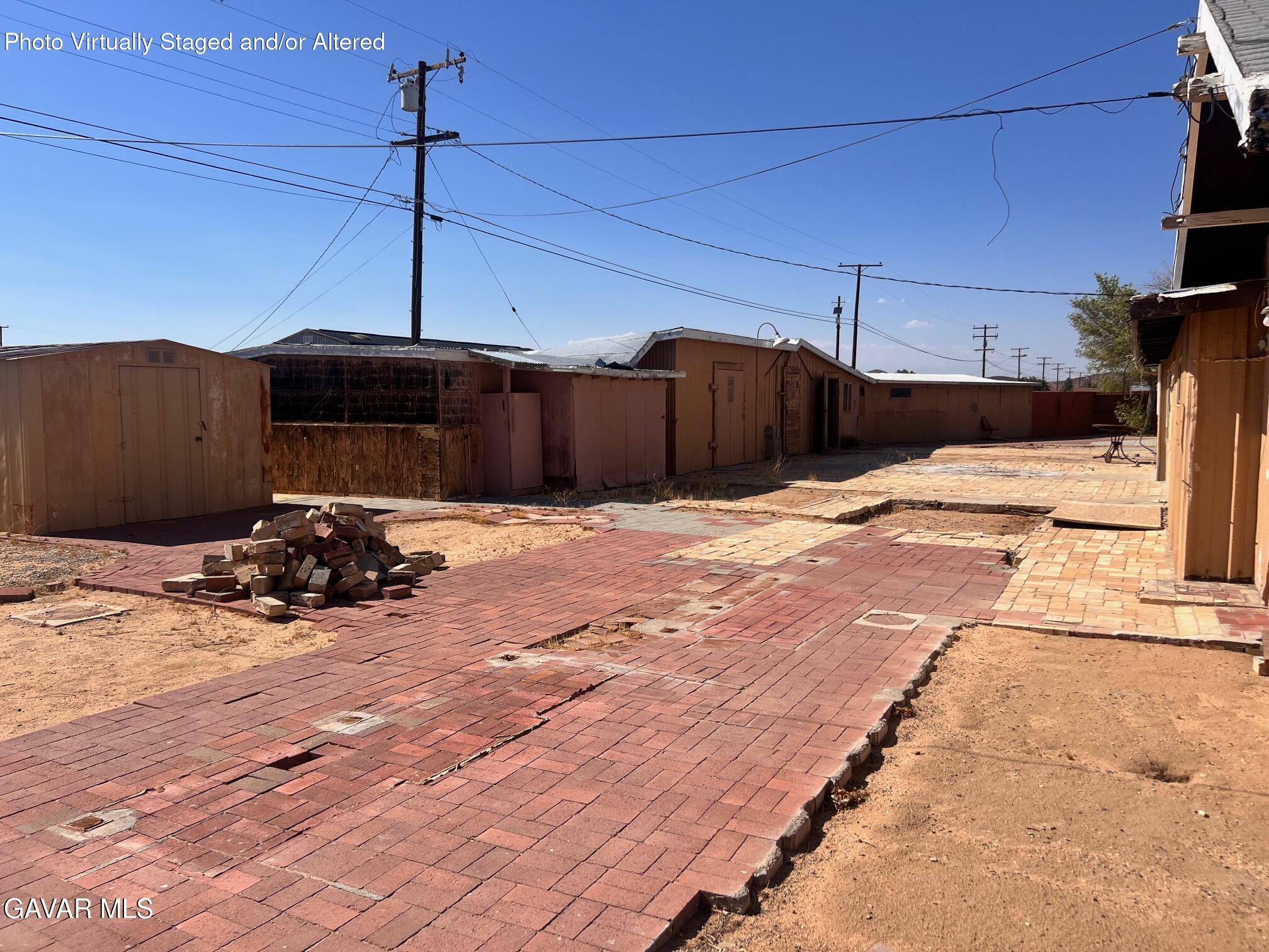 13227 Flint Street North Edwards, CA 93523 - Photo 8 of 84 a view of a backyard of a house
