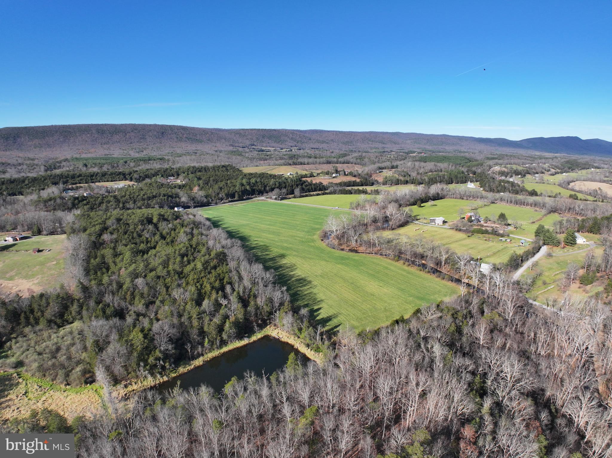 0 Fort Valley Road Fort Valley, VA 22652 - Photo 5 of 11 an aerial view of a houses with a yard