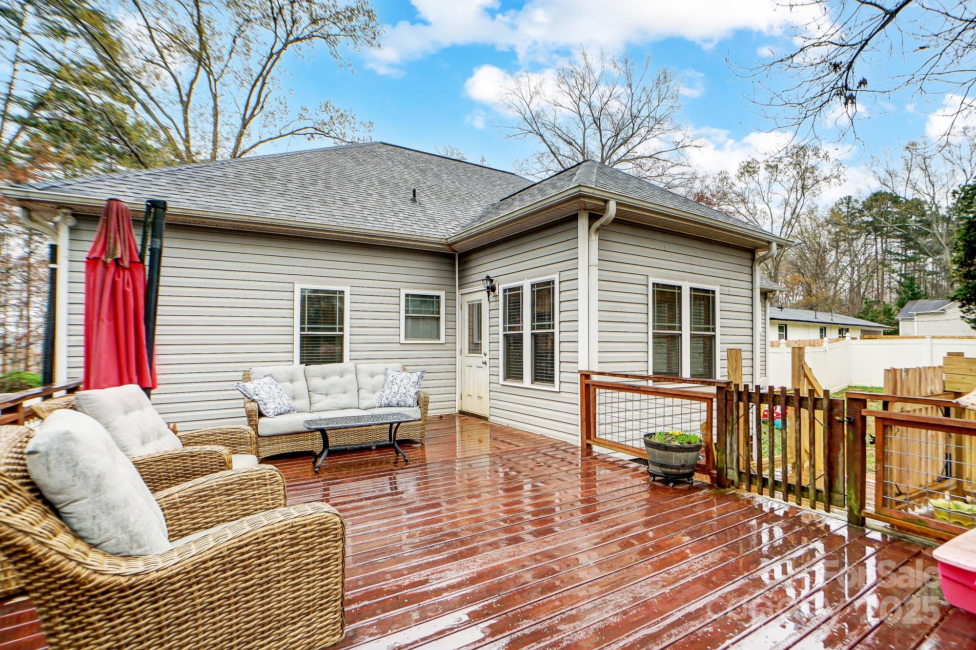 125 Jefferson Drive Locust, NC 28097 - Photo 26 of 27 a balcony view with a seating space