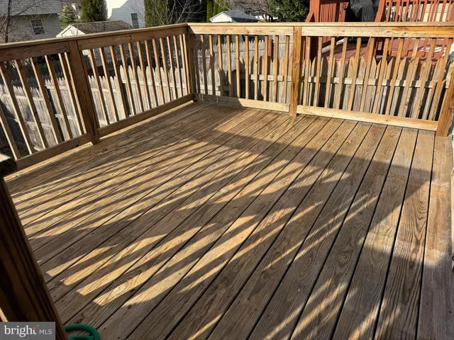 a view of outdoor space with deck