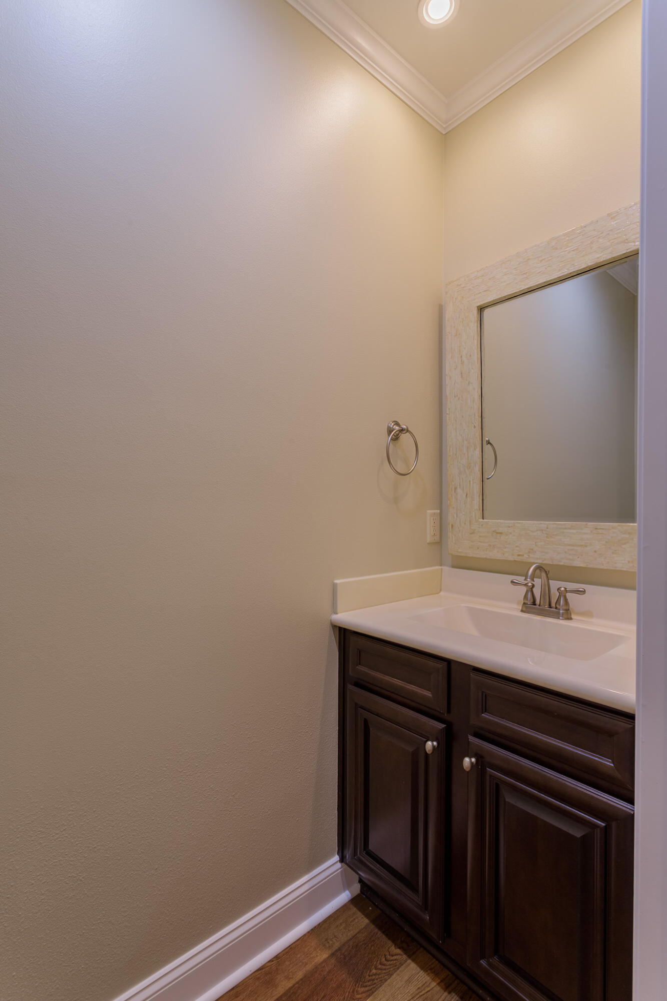 111 Arrowhead Way Niceville, FL 32578 - Photo 14 of 46 a bathroom with a sink and a mirror