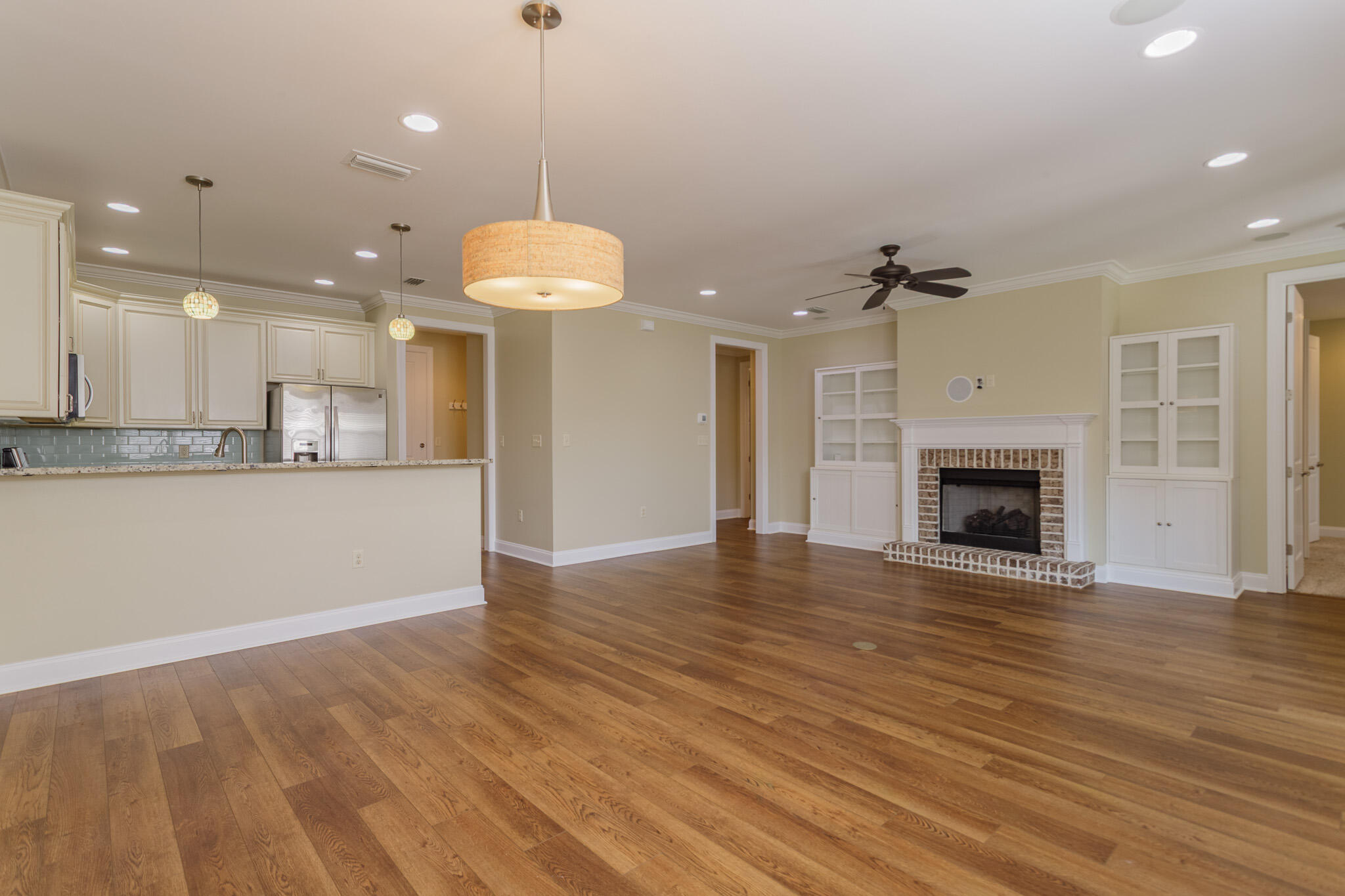 111 Arrowhead Way Niceville, FL 32578 - Photo 4 of 46 a view of a kitchen with a kitchen and a fireplace