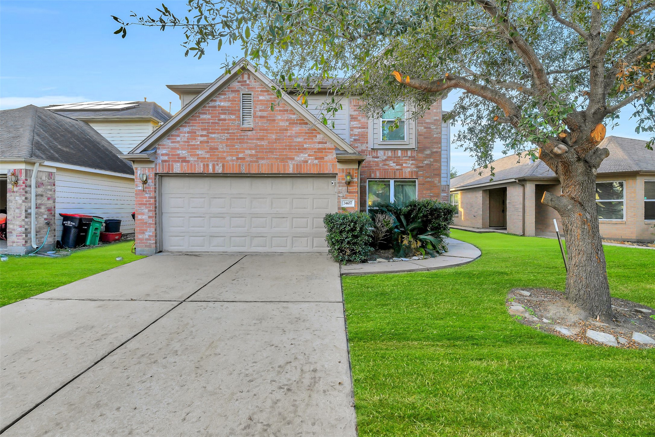 3407 Apple Dale Drive Houston, TX 77084 - Photo 2 of 37 a view of a house with a yard