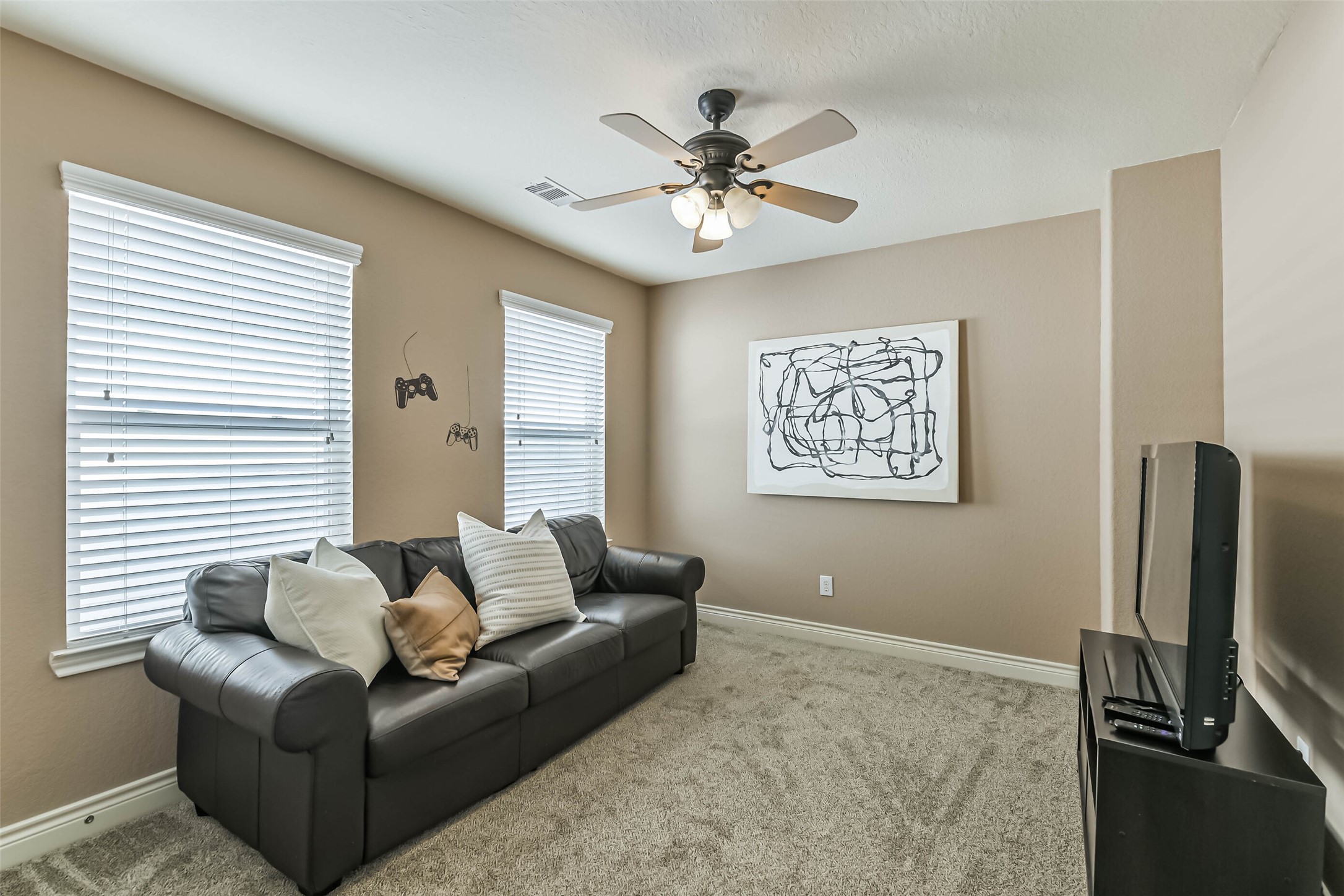 19022 Greenleaf Ridge Court Cypress, TX 77429 - Photo 42 of 47 a living room with furniture and a window