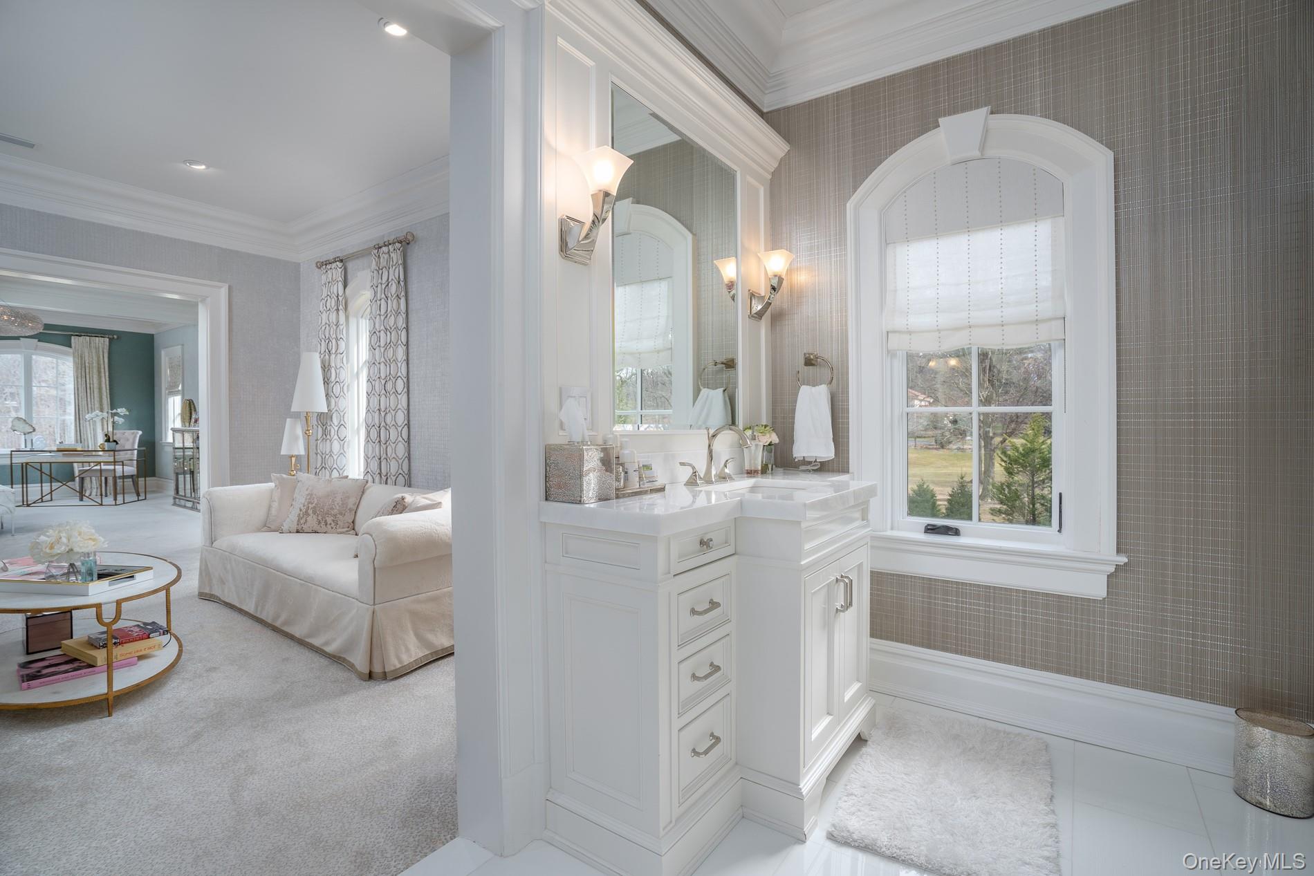 52 Wheatley Road Glen Head, NY 11545 - Photo 17 of 39 Primary Bedroom sitting room/bathroom