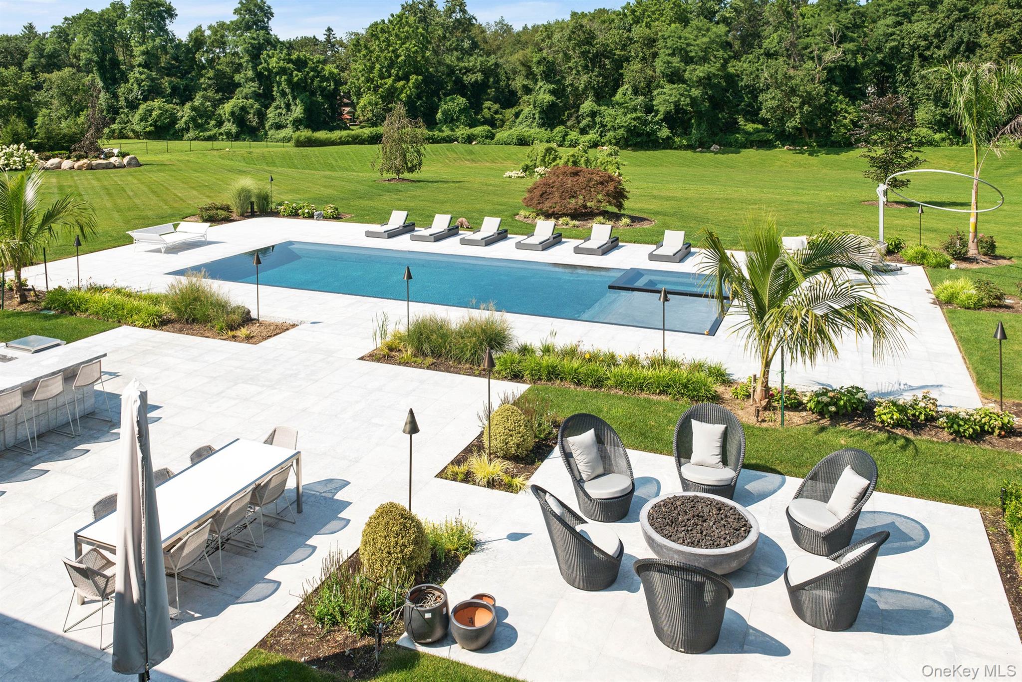 52 Wheatley Road Glen Head, NY 11545 - Photo 38 of 39 Pool & sitting areas