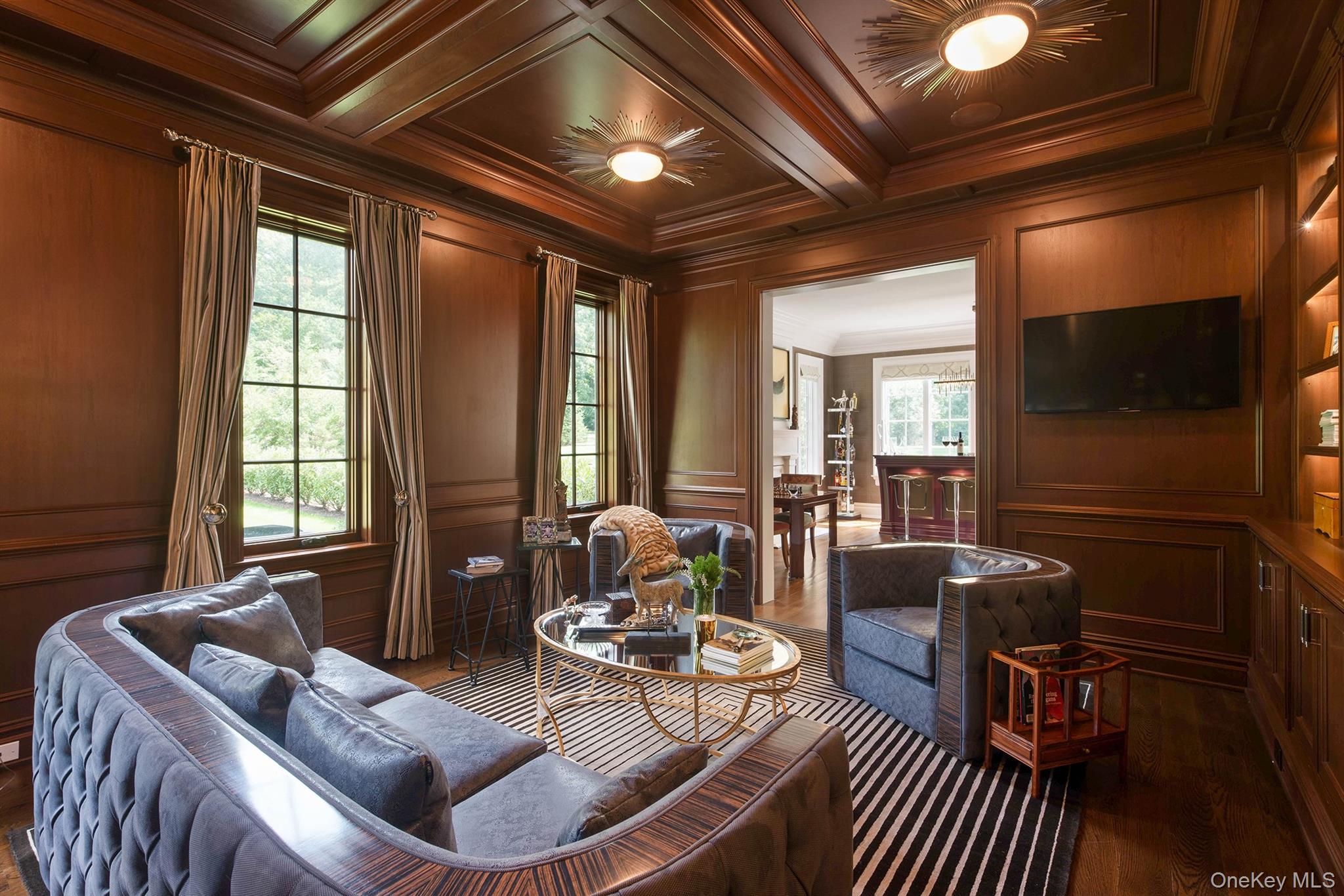 52 Wheatley Road Glen Head, NY 11545 - Photo 5 of 39 Wood paneled Office