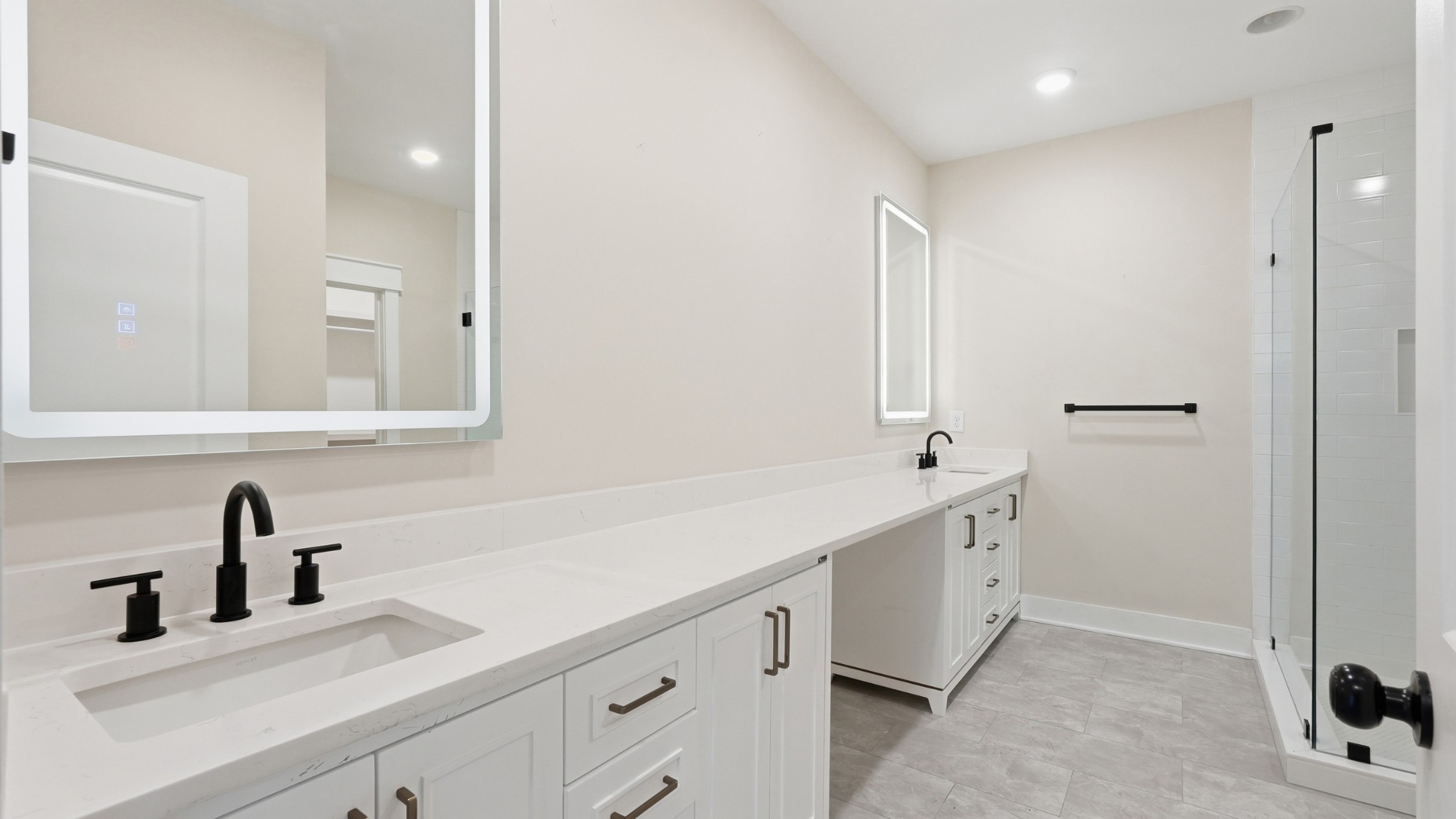 2005 Beaver Ridge Road White Bluff, TN 37187 - Photo 30 of 46 a bathroom with a sink and a mirror