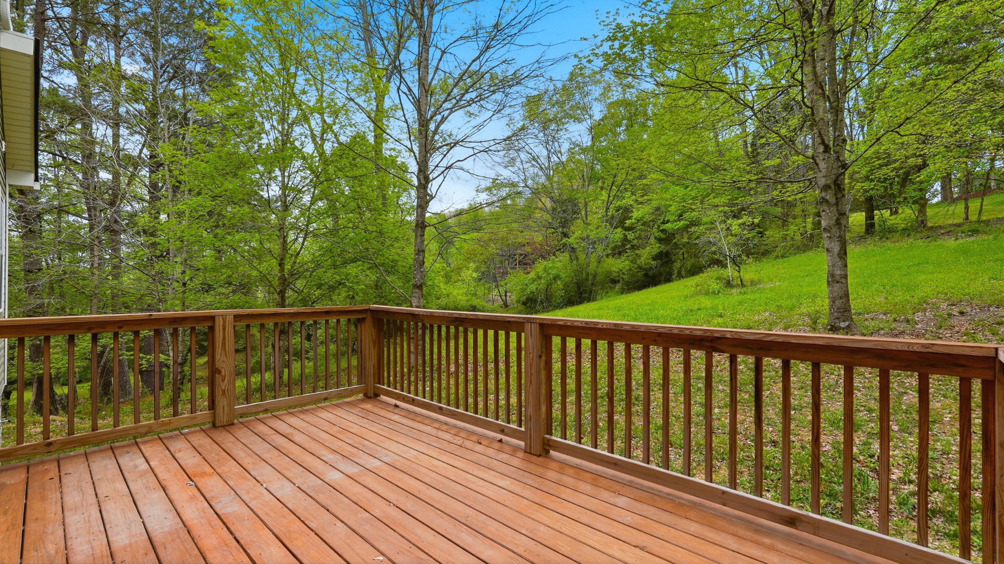 2005 Beaver Ridge Road White Bluff, TN 37187 - Photo 40 of 46 a view of balcony with wooden floor and fence