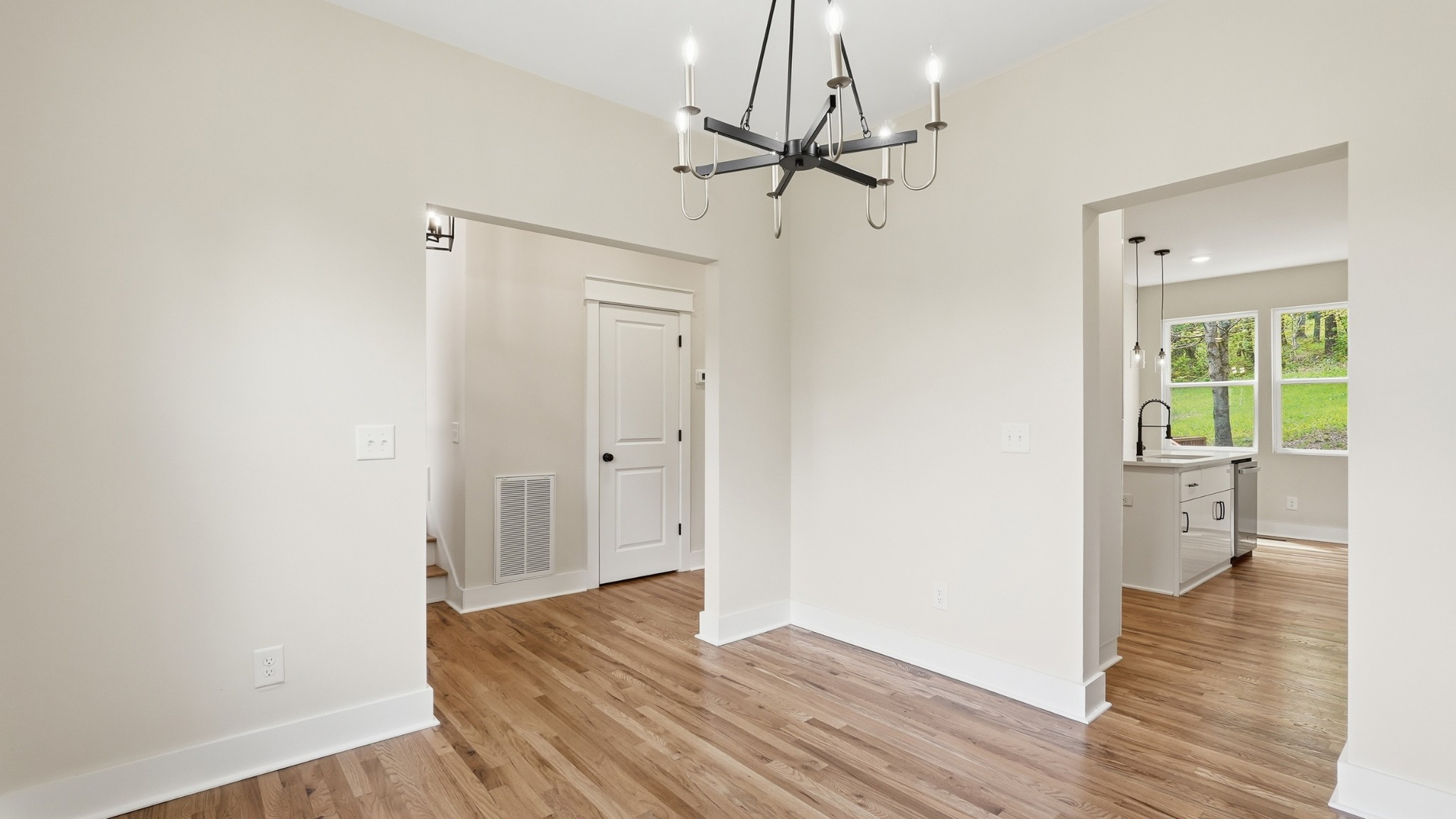 2005 Beaver Ridge Road White Bluff, TN 37187 - Photo 9 of 46 a view of a room with wooden floor closet and a ceiling fan