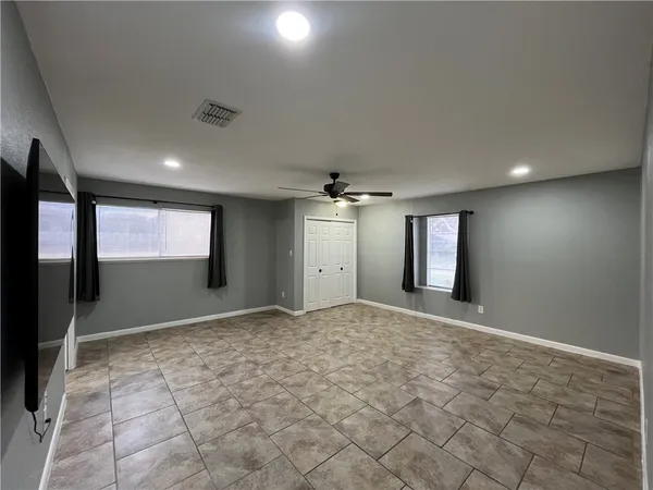 a view of empty room