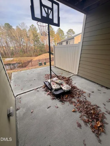 a view of park with trees