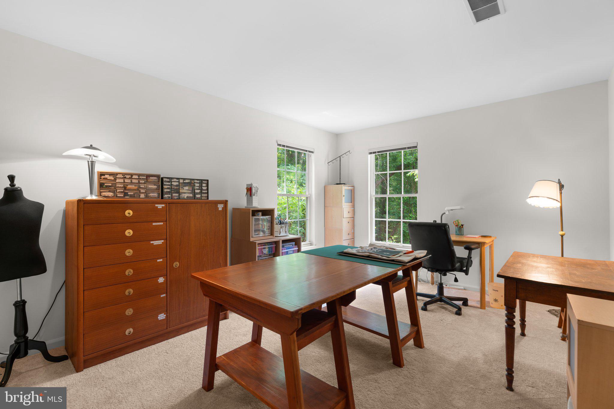 6445 Stream Valley Way Gaithersburg, MD 20882 - Photo 16 of 37 Bedroom #3 currently a sewing room
